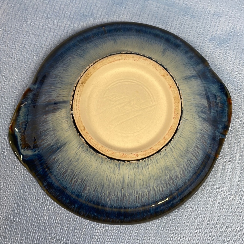 Bill Campbell pottery handled bowl 8.75” - Picture 5 of 8